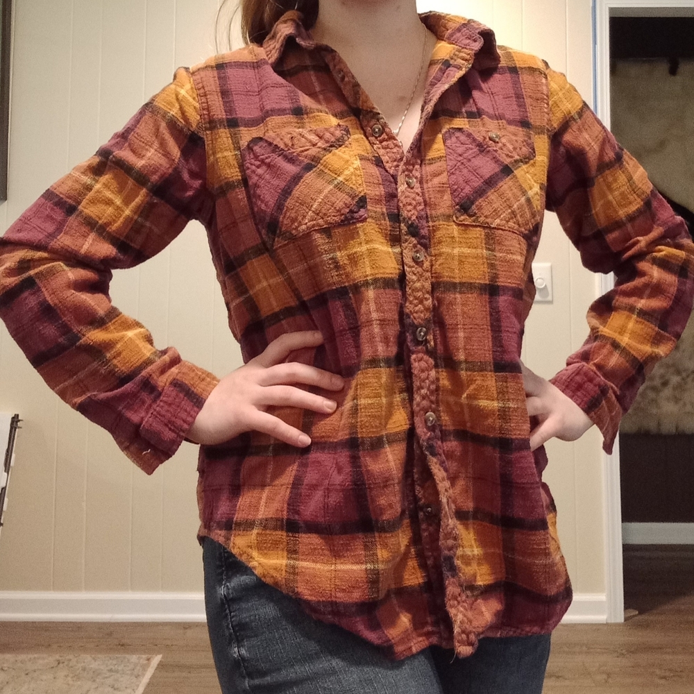 Plaid Top